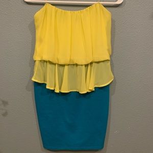NWT Strapless Summer Dress